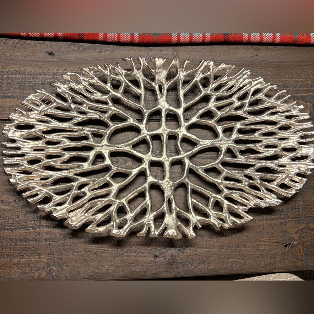 Silver tray